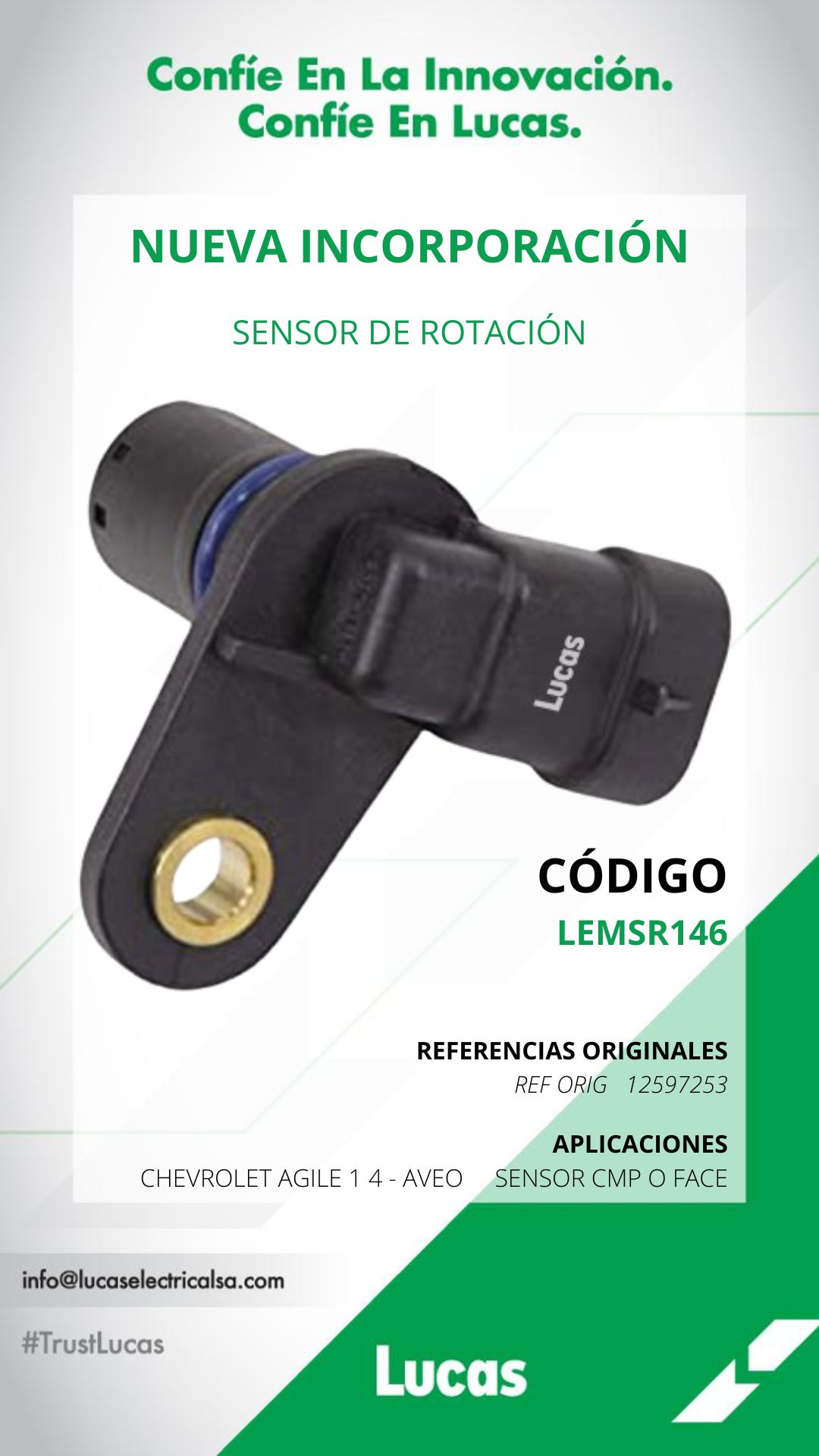 novedad repuesto LEMSR146